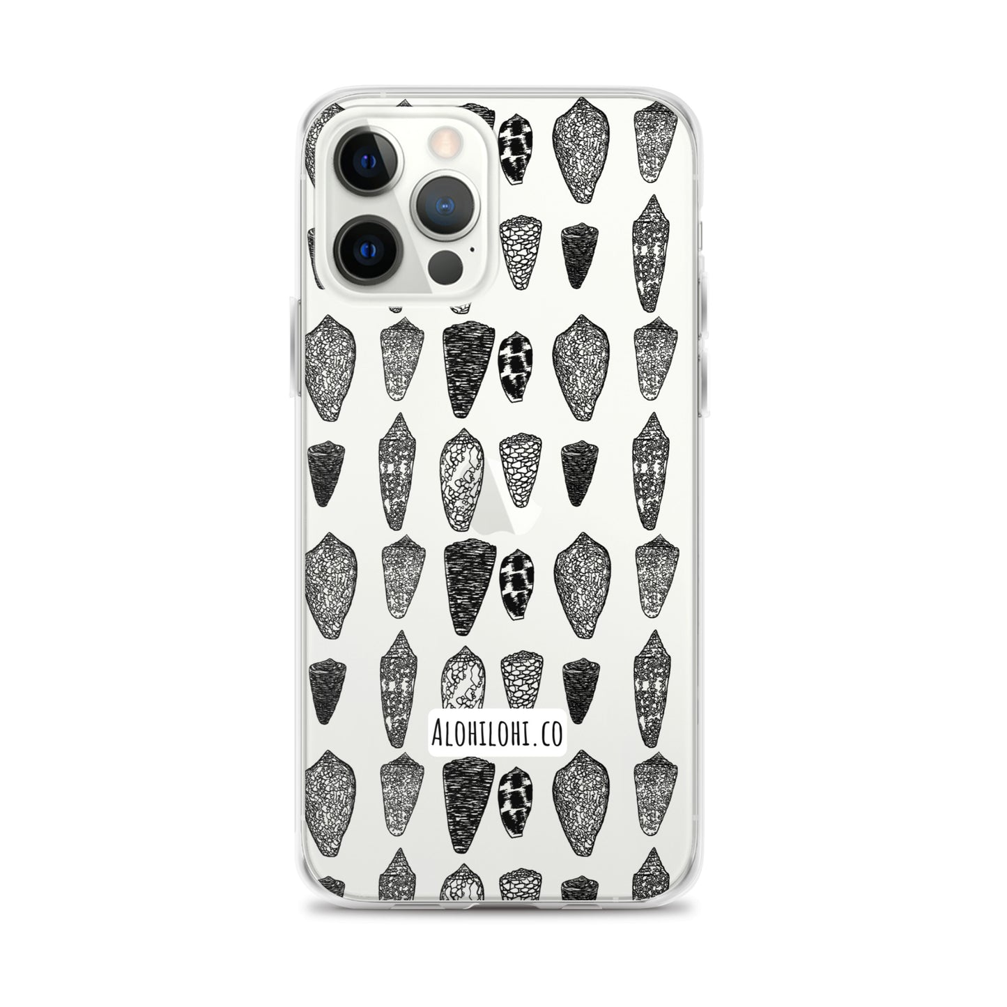 Pūpū (pattern) - Clear iPhone Case