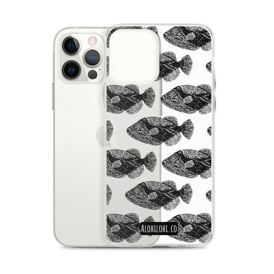 Humuhumunukunukuāpuaʻa LD - Clear iPhone Case