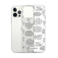 Corals - Clear iPhone Case