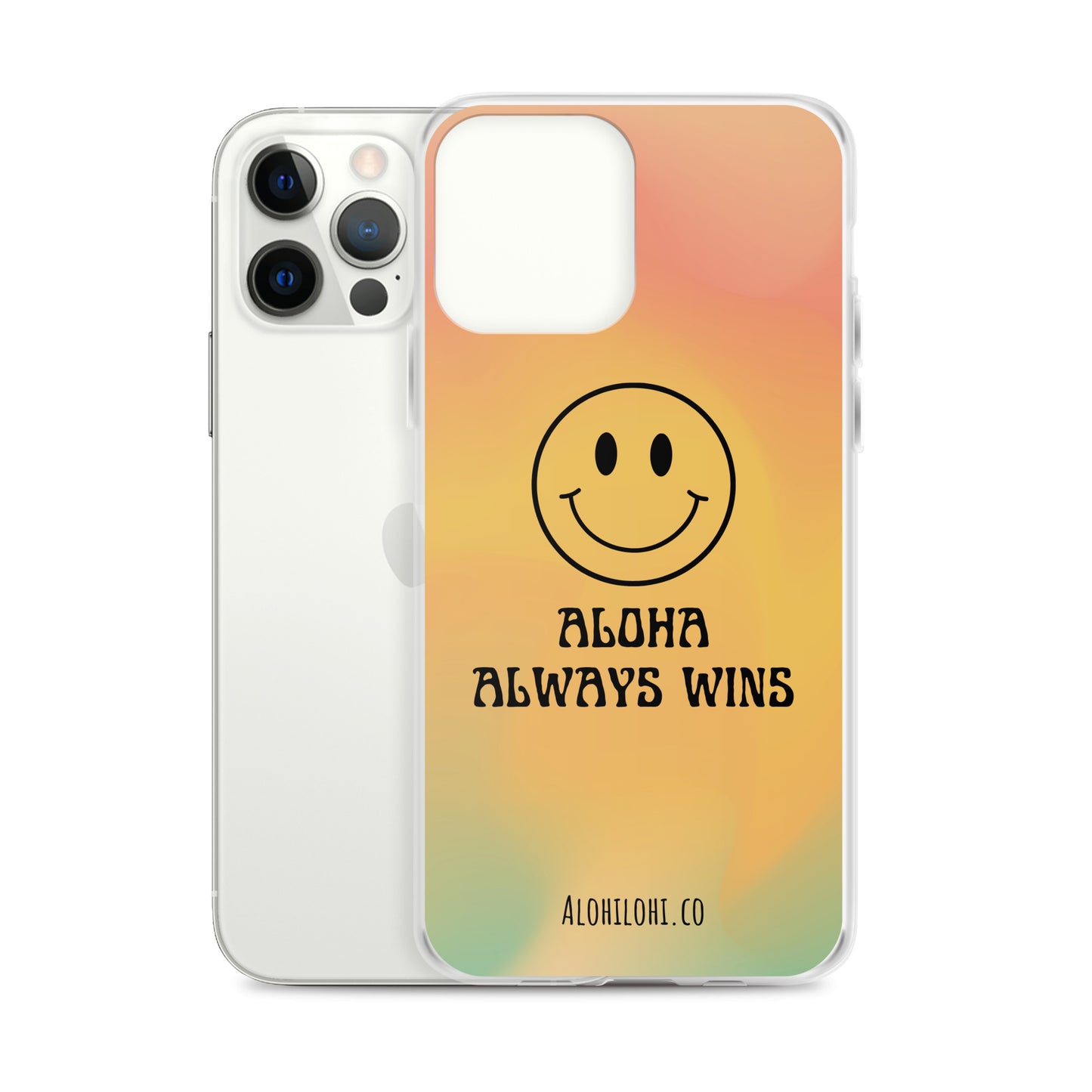 Aloha Always Wins (10) - Clear iPhone Case