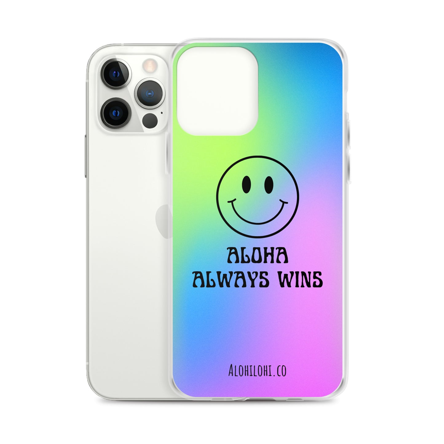 Aloha Always Wins (11) - Clear iPhone Case