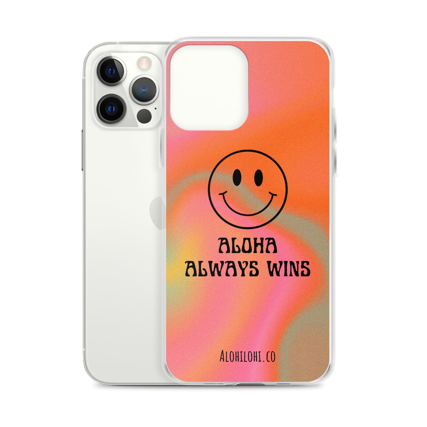 Aloha Always Wins (13) - Clear iPhone Case