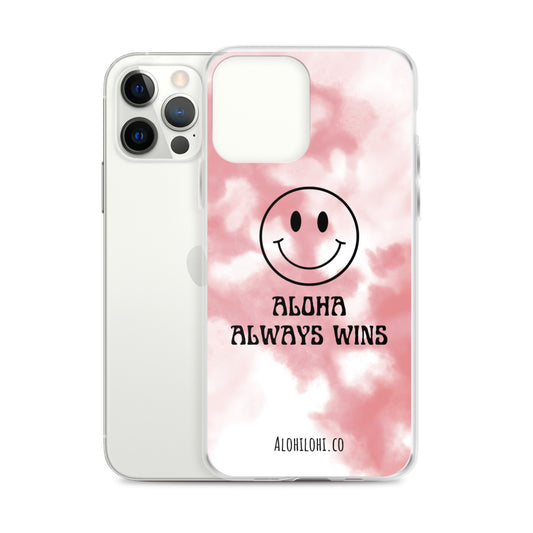 Aloha Always Wins (25) - Clear iPhone Case