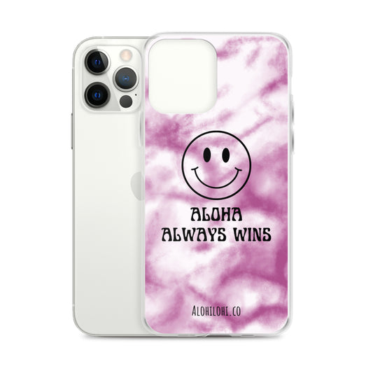 Aloha Always Wins (20) - Clear iPhone Case