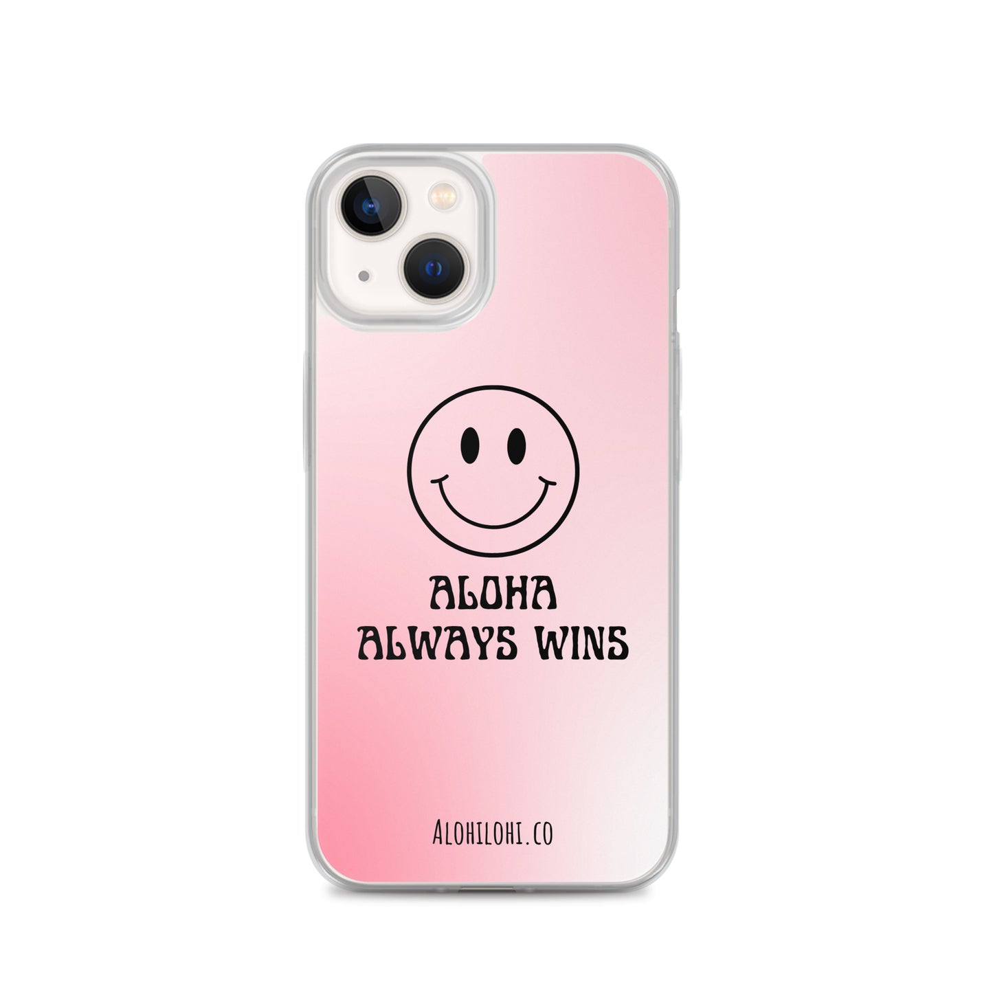 Aloha Always Wins (3) - Clear iPhone Case