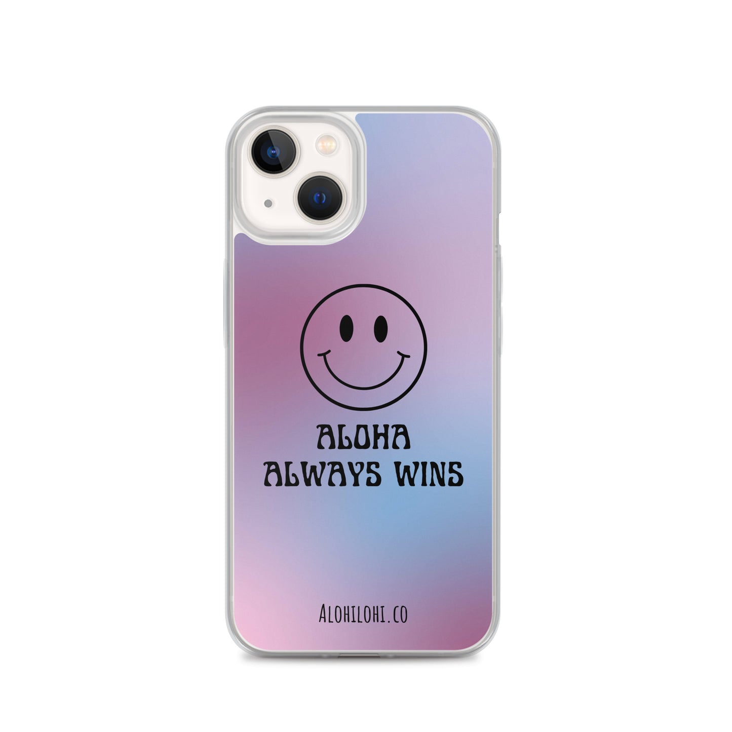 Aloha Always Wins (9) - Clear iPhone Case