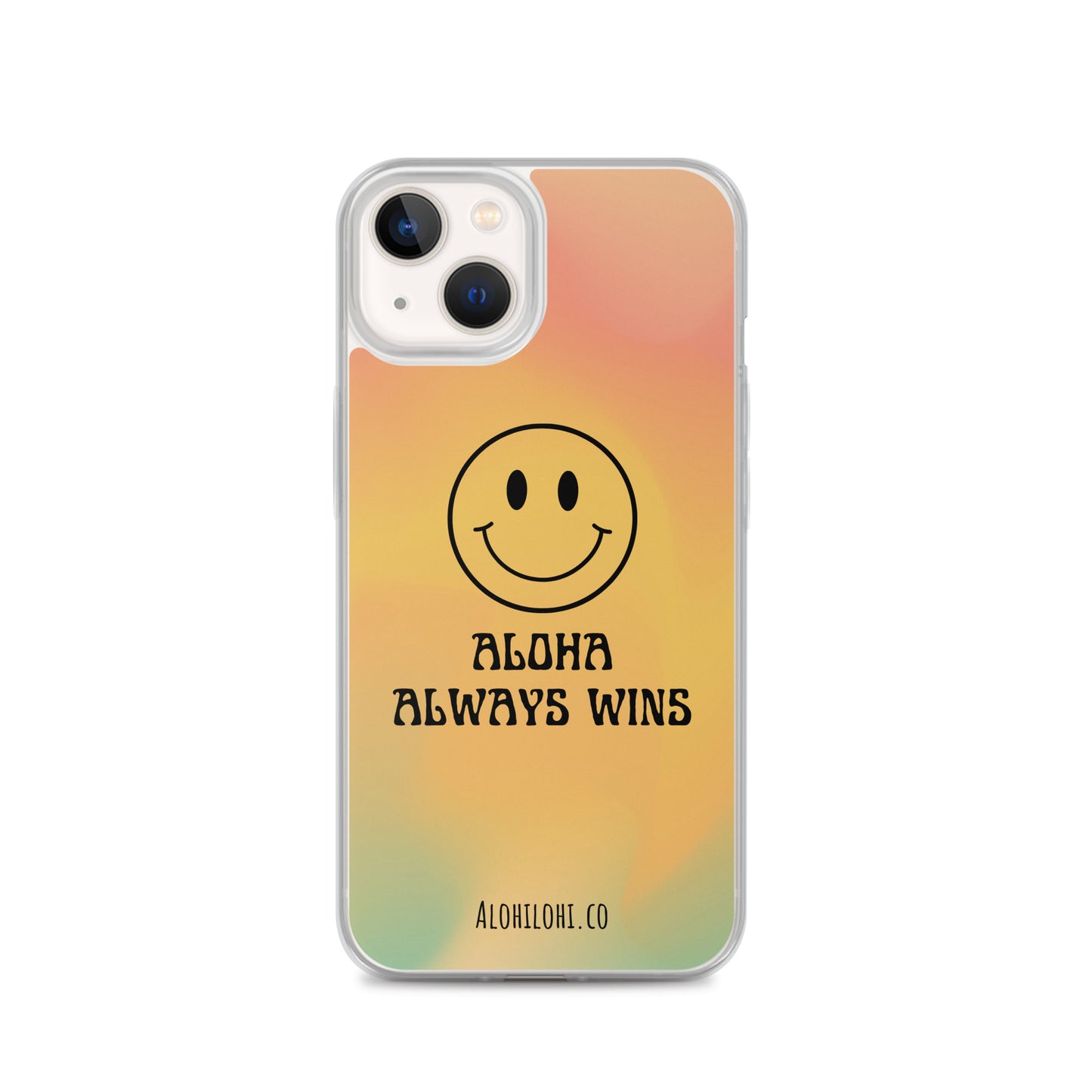 Aloha Always Wins (10) - Clear iPhone Case