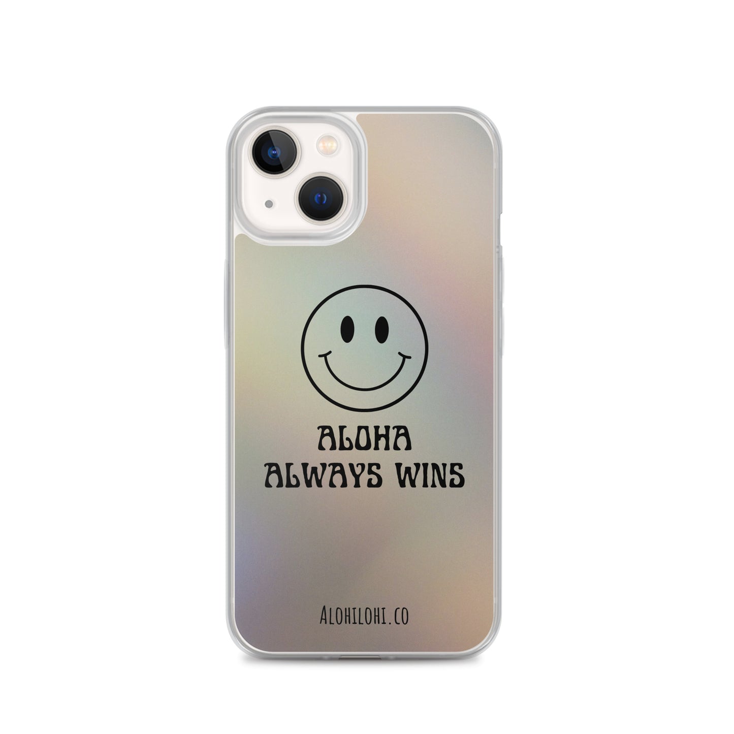 Aloha Always Wins (12) - Clear iPhone Case