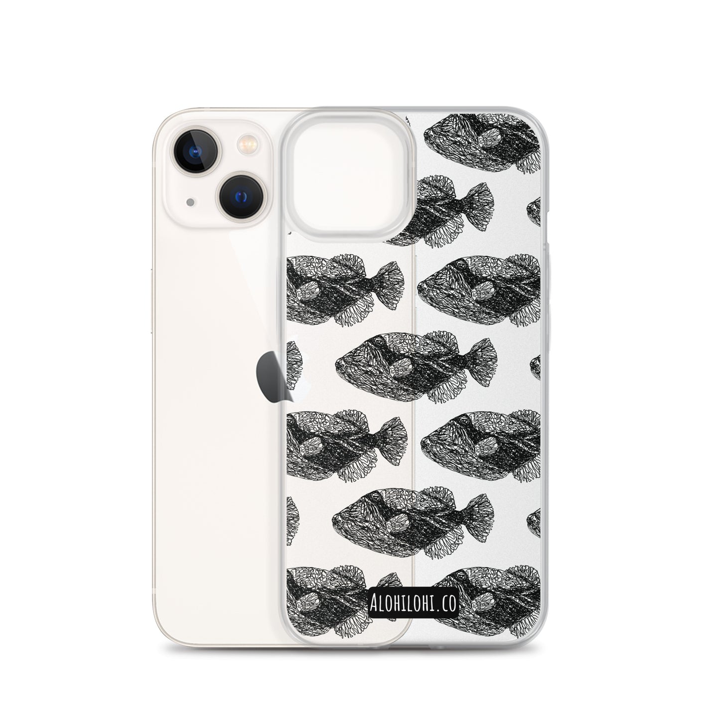 Humuhumunukunukuāpuaʻa LD - Clear iPhone Case