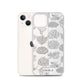 Corals - Clear iPhone Case