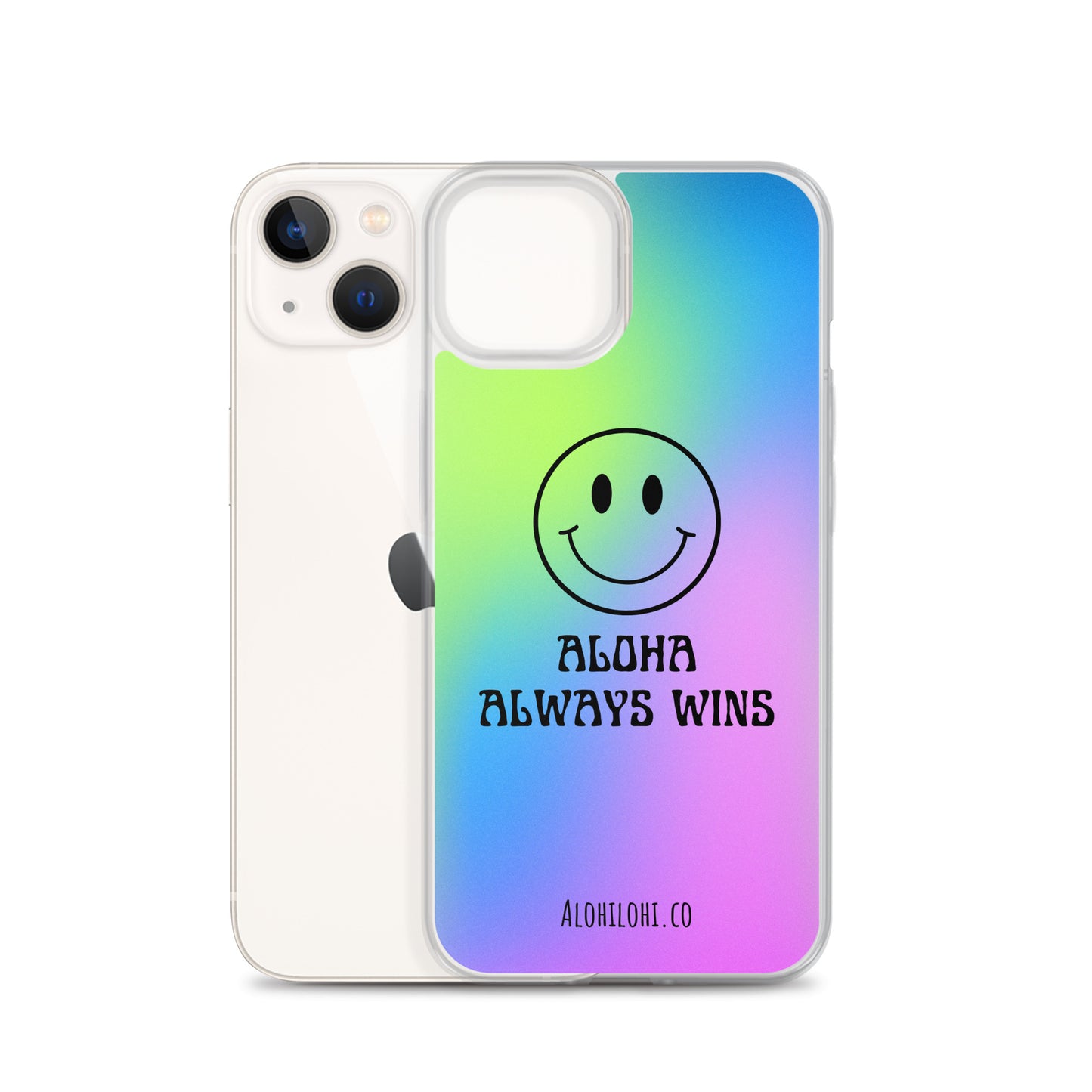 Aloha Always Wins (11) - Clear iPhone Case