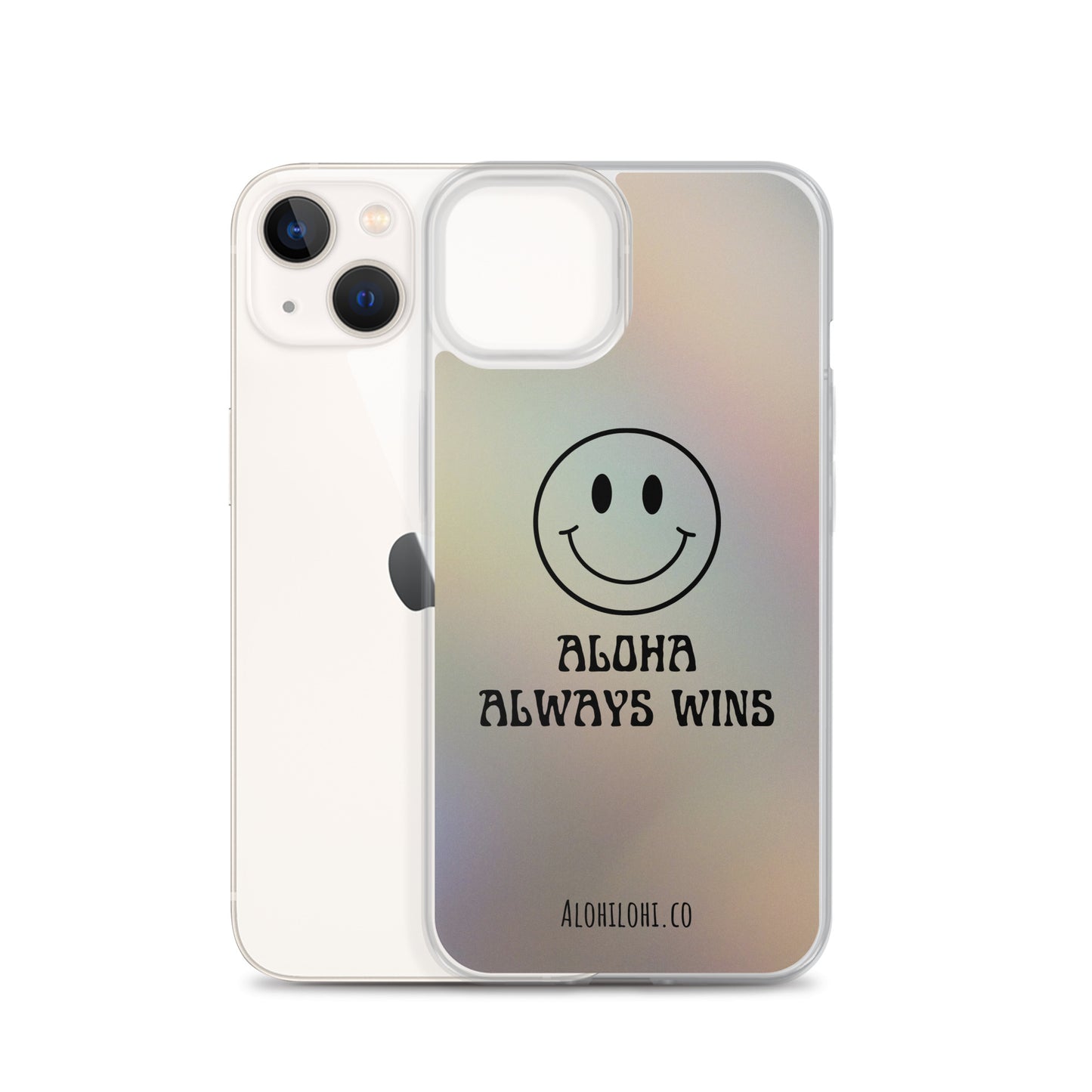 Aloha Always Wins (12) - Clear iPhone Case