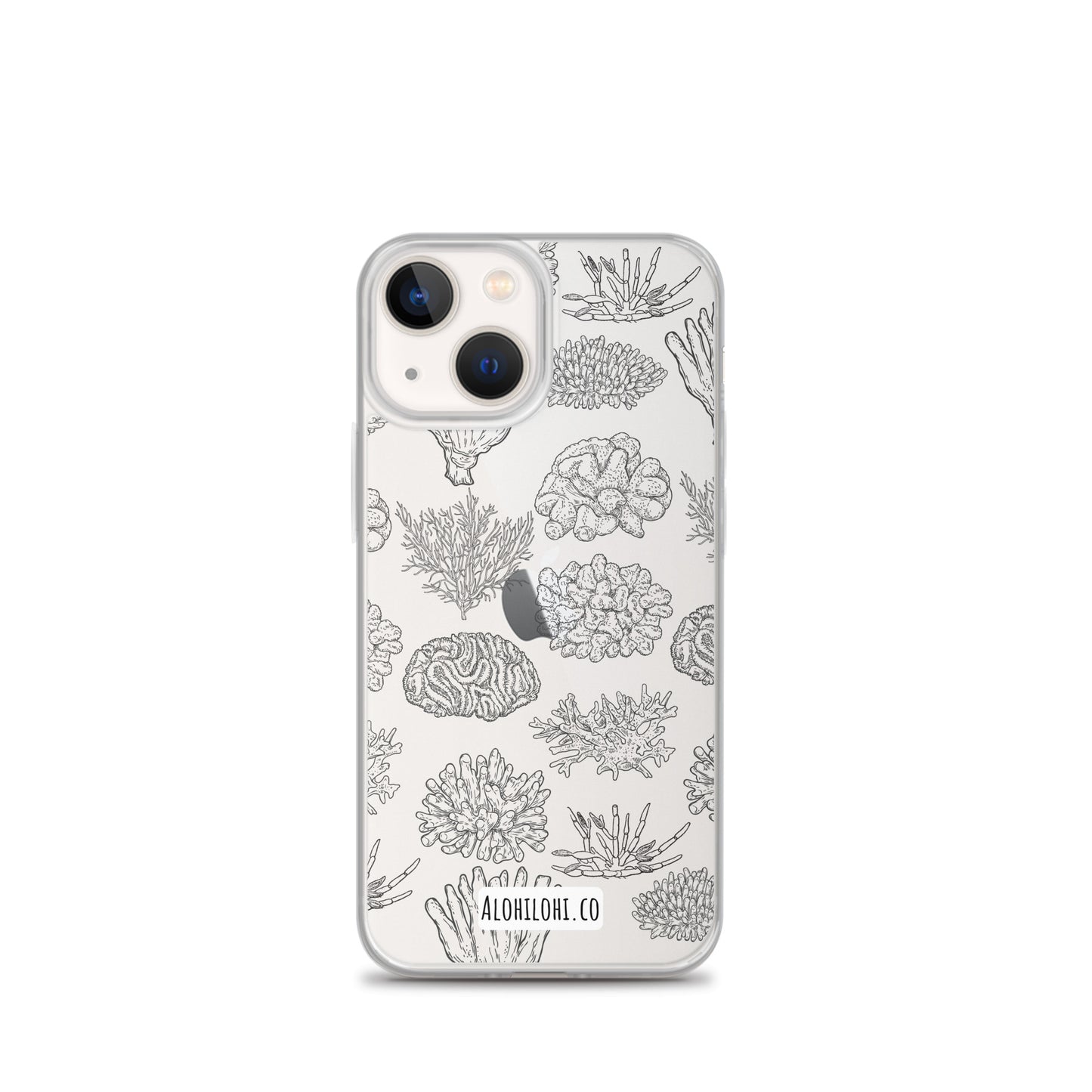 Corals - Clear iPhone Case