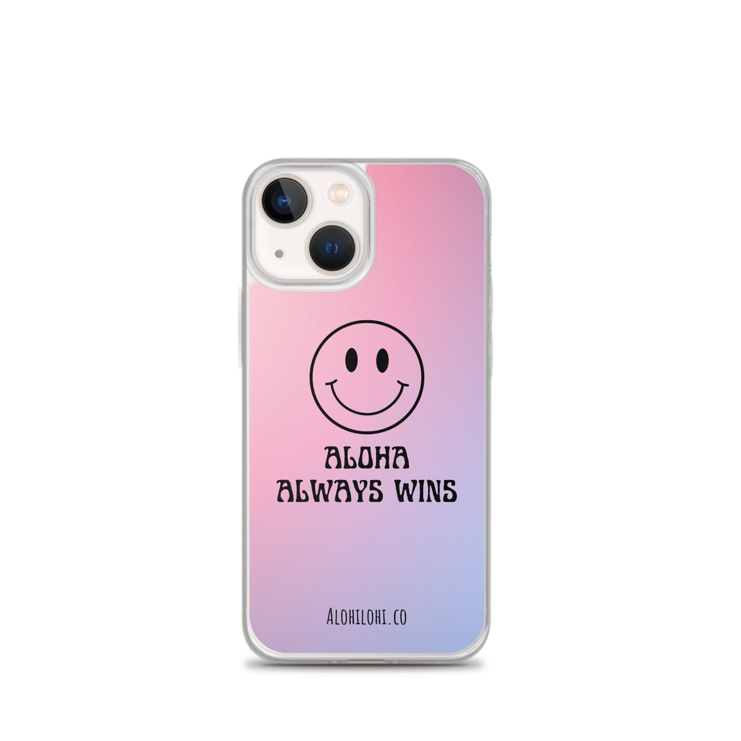 Aloha Always Wins (2) - Clear iPhone Case