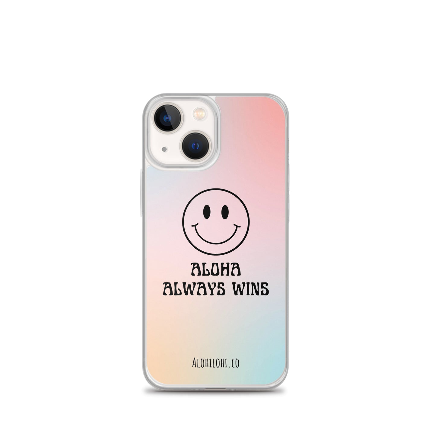 Aloha Always Wins (4) - Clear iPhone Case