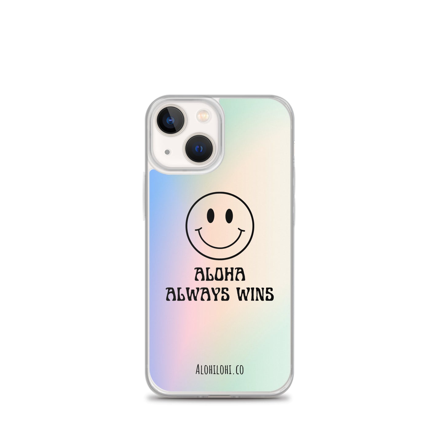 Aloha Always Wins (5) - Clear iPhone Case