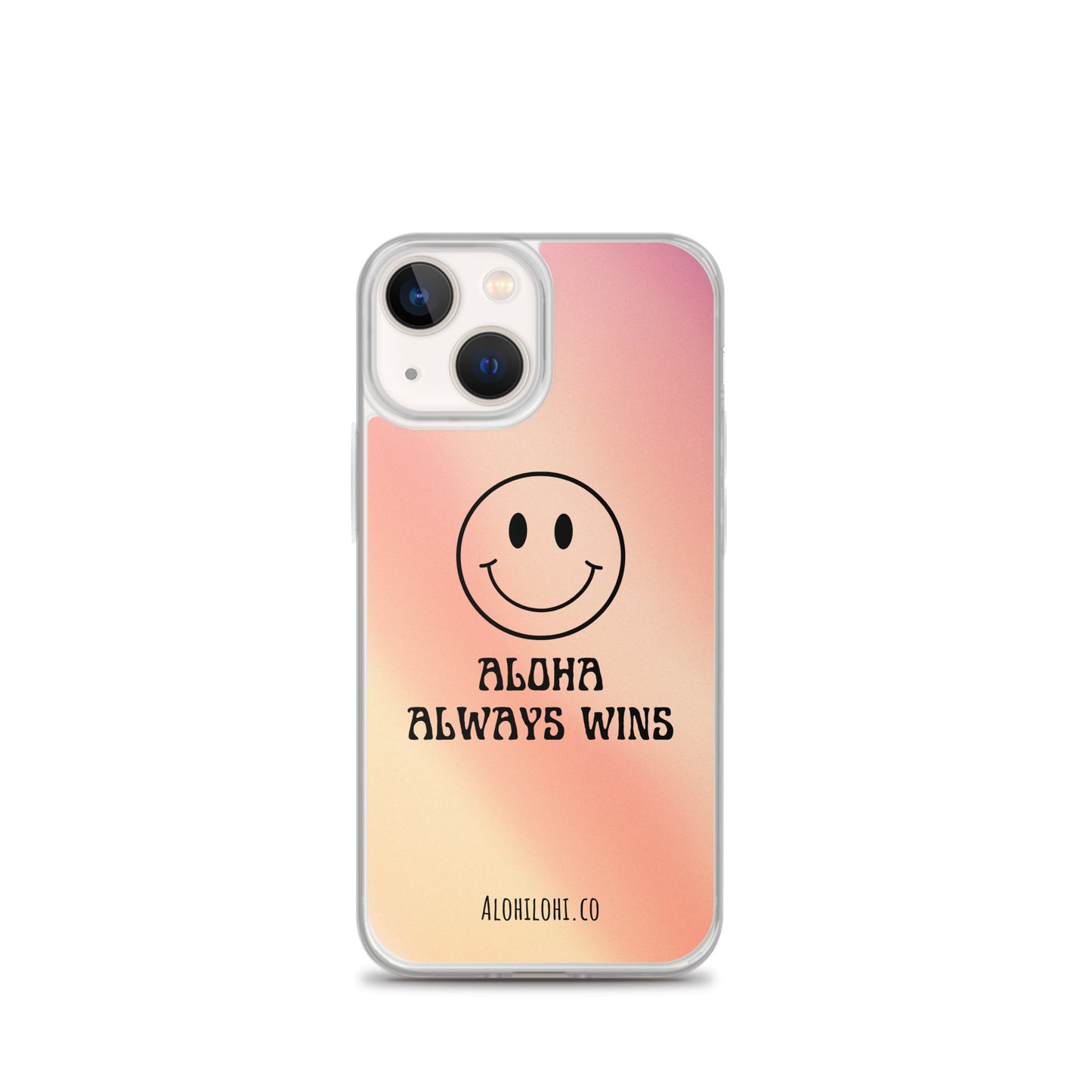 Aloha Always Wins (8) - Clear iPhone Case