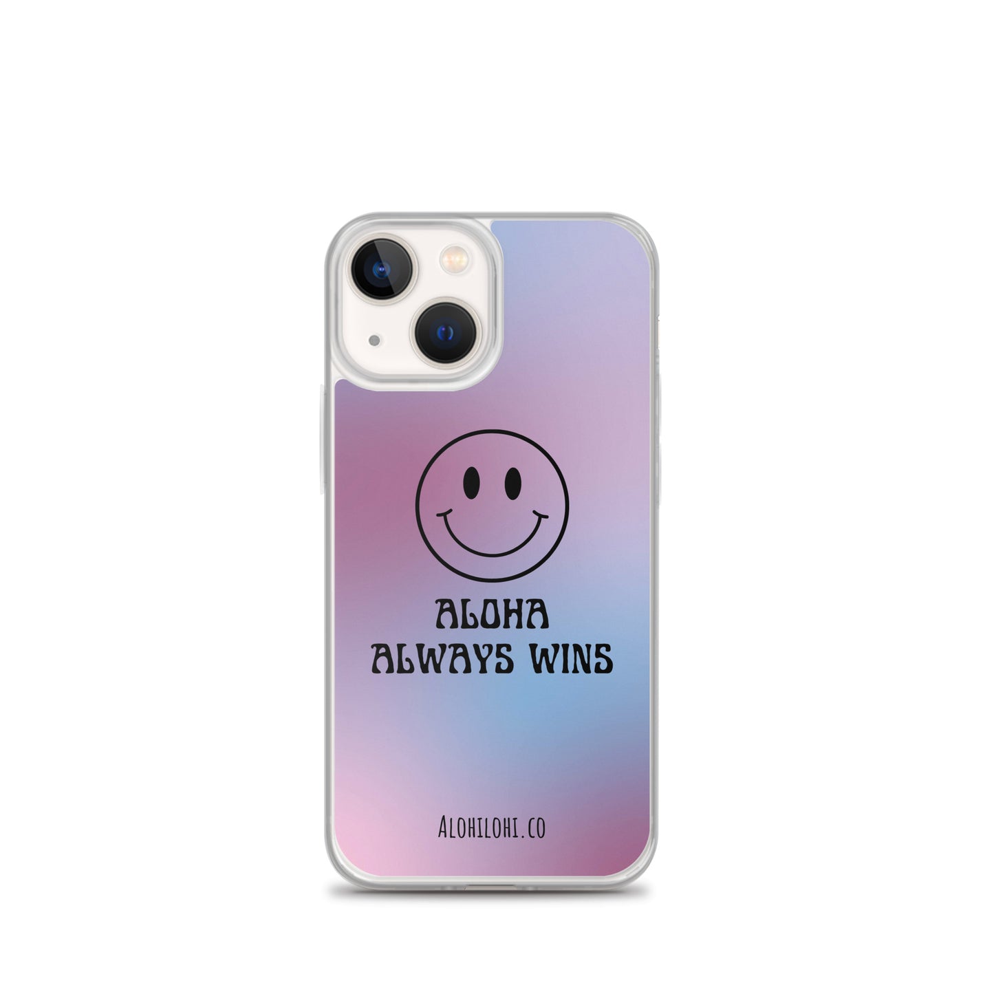 Aloha Always Wins (9) - Clear iPhone Case