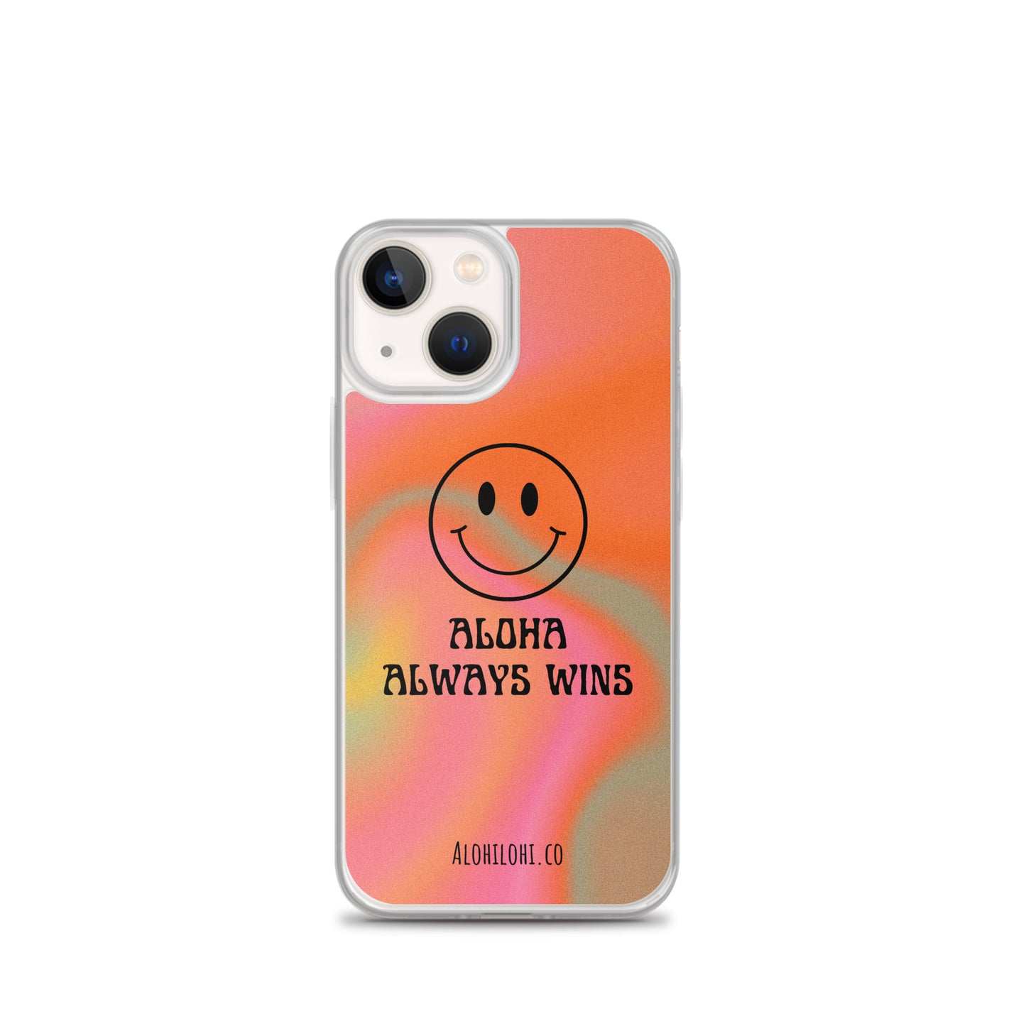 Aloha Always Wins (13) - Clear iPhone Case