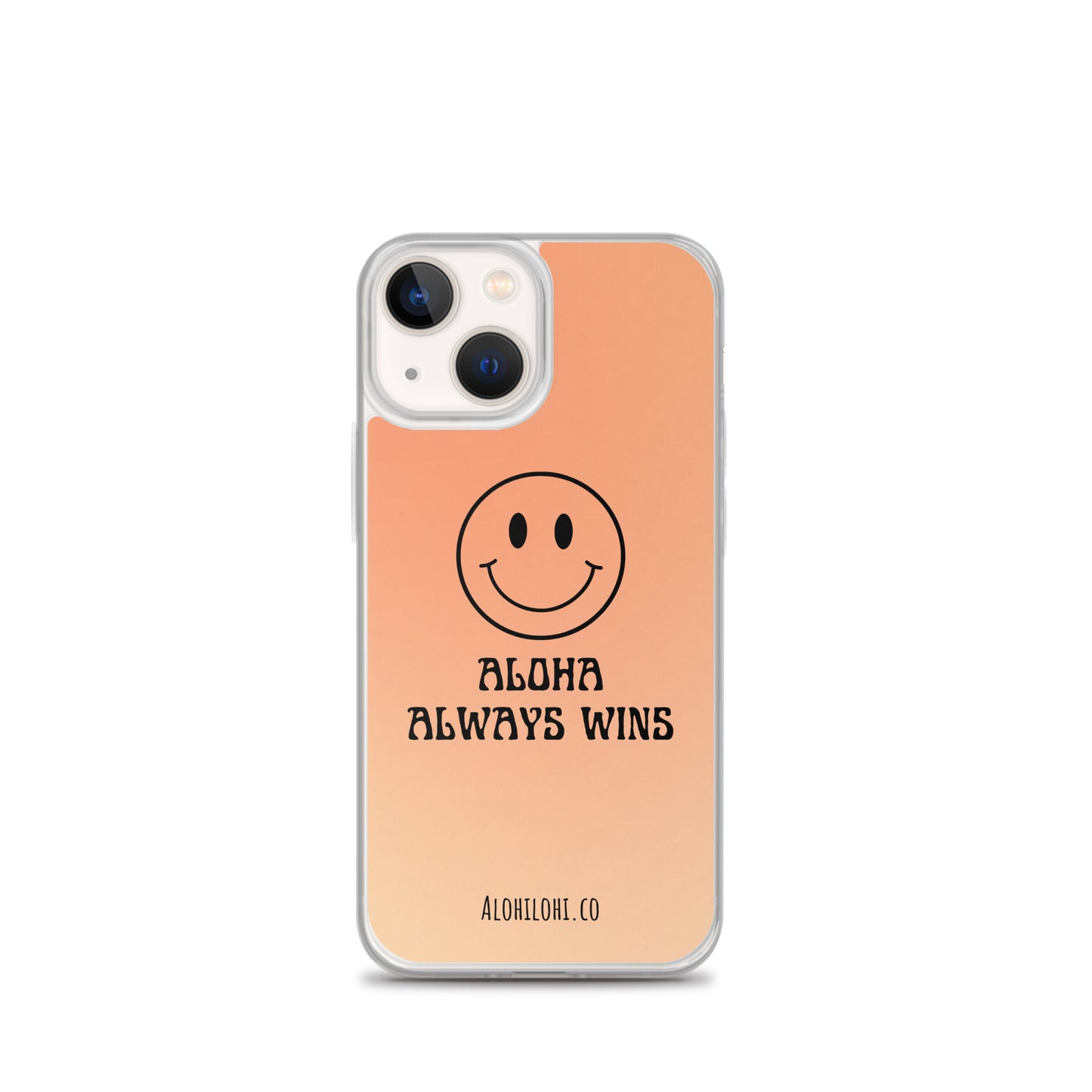 Aloha Always Wins (14) - Clear iPhone Case