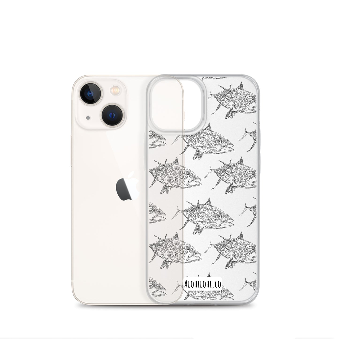 Ahi - Clear iPhone Case