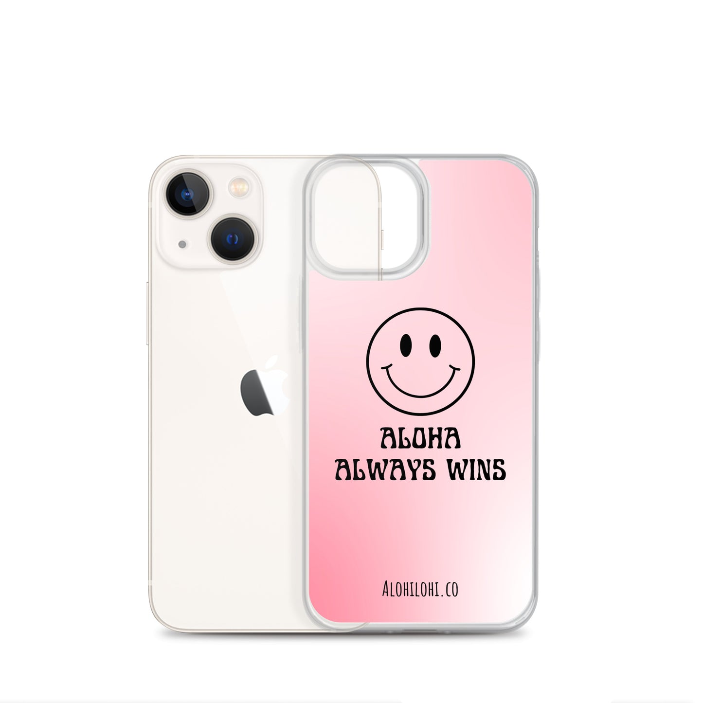 Aloha Always Wins (3) - Clear iPhone Case