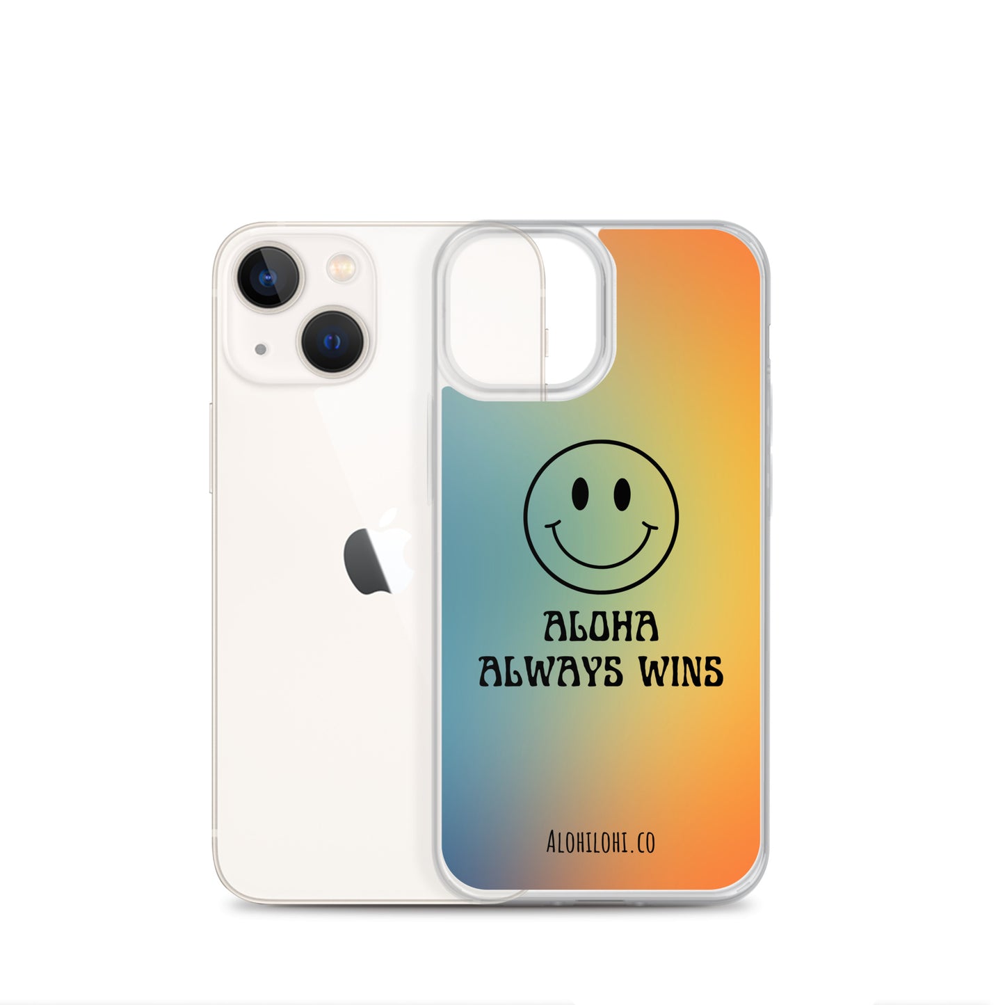 Aloha Always Wins (6) - Clear iPhone Case