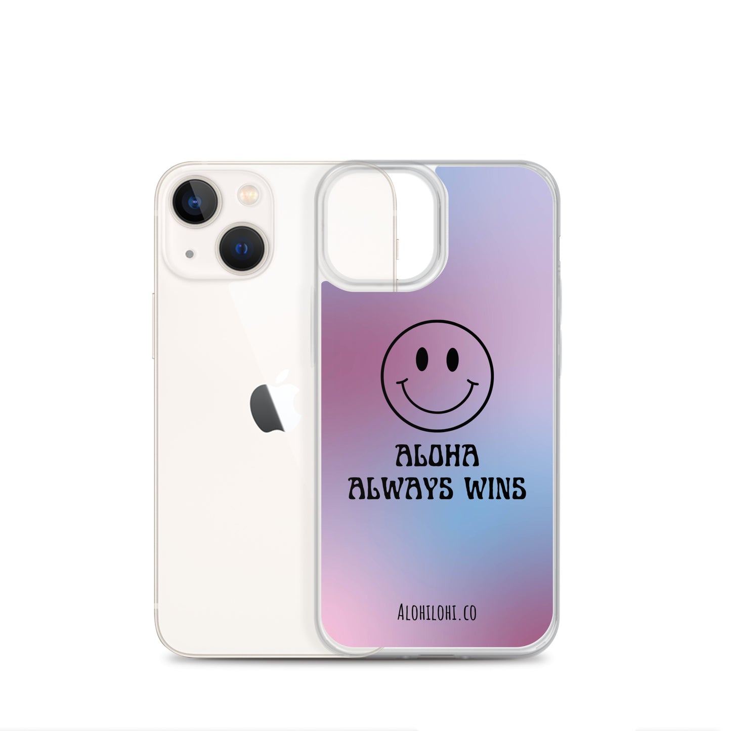 Aloha Always Wins (9) - Clear iPhone Case