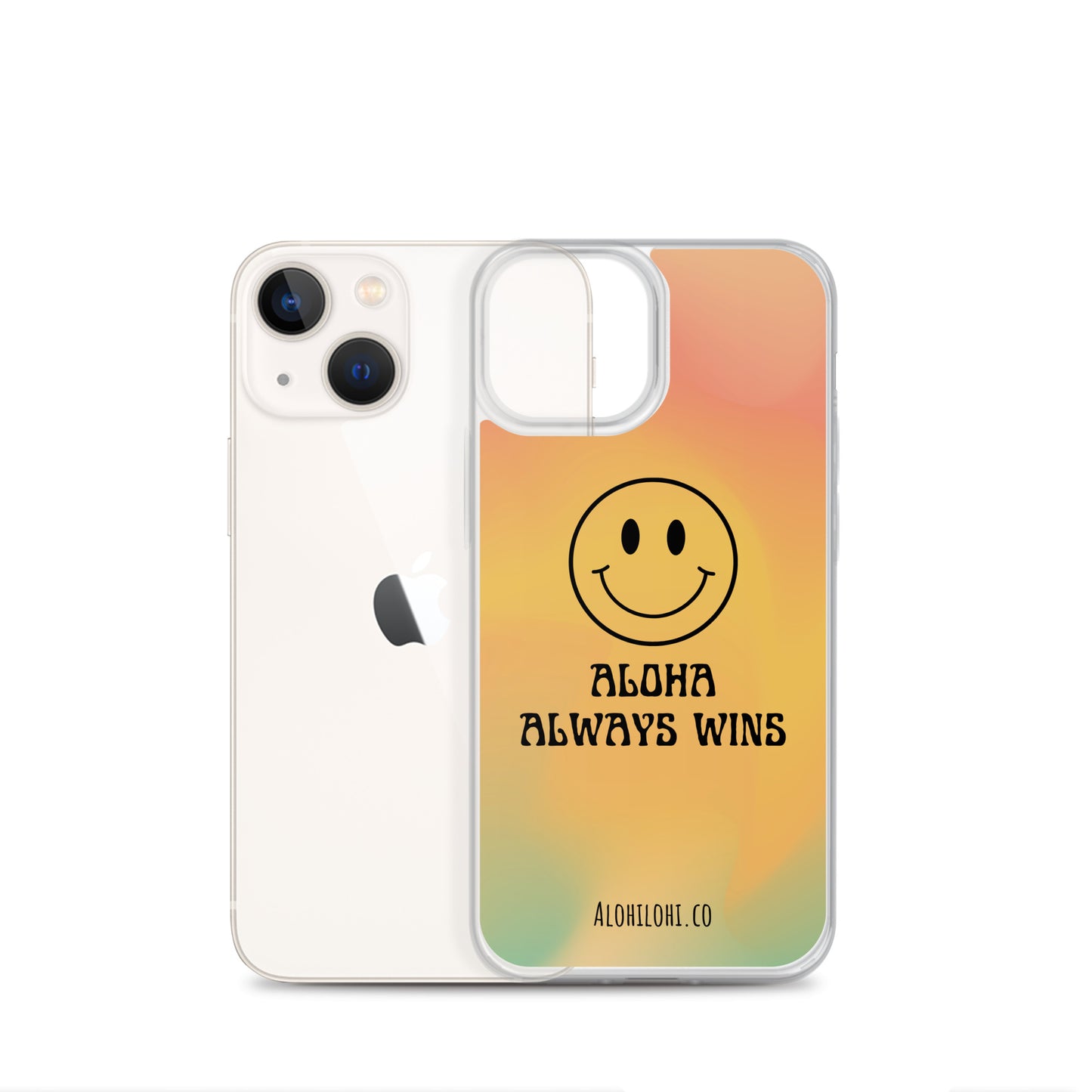 Aloha Always Wins (10) - Clear iPhone Case