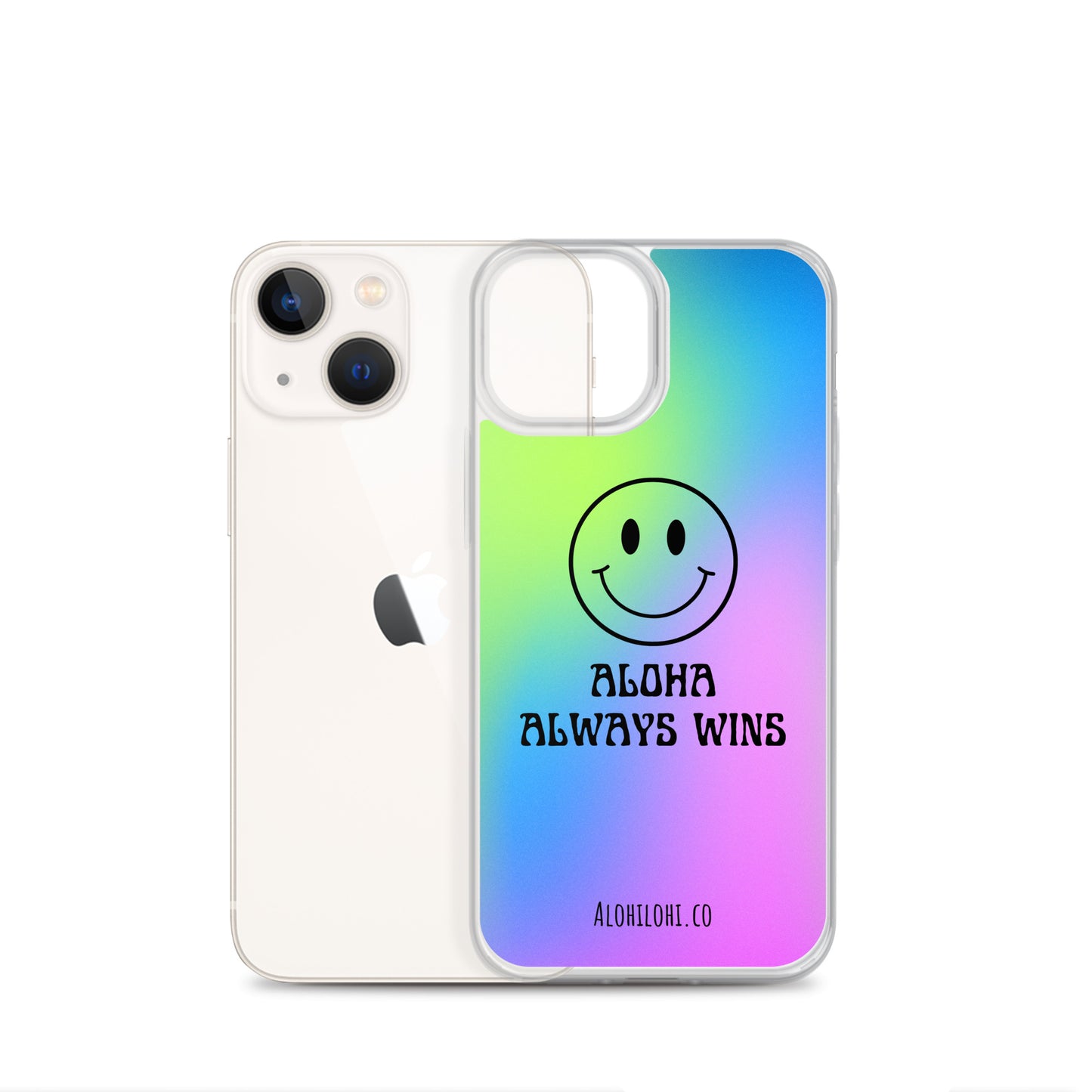 Aloha Always Wins (11) - Clear iPhone Case