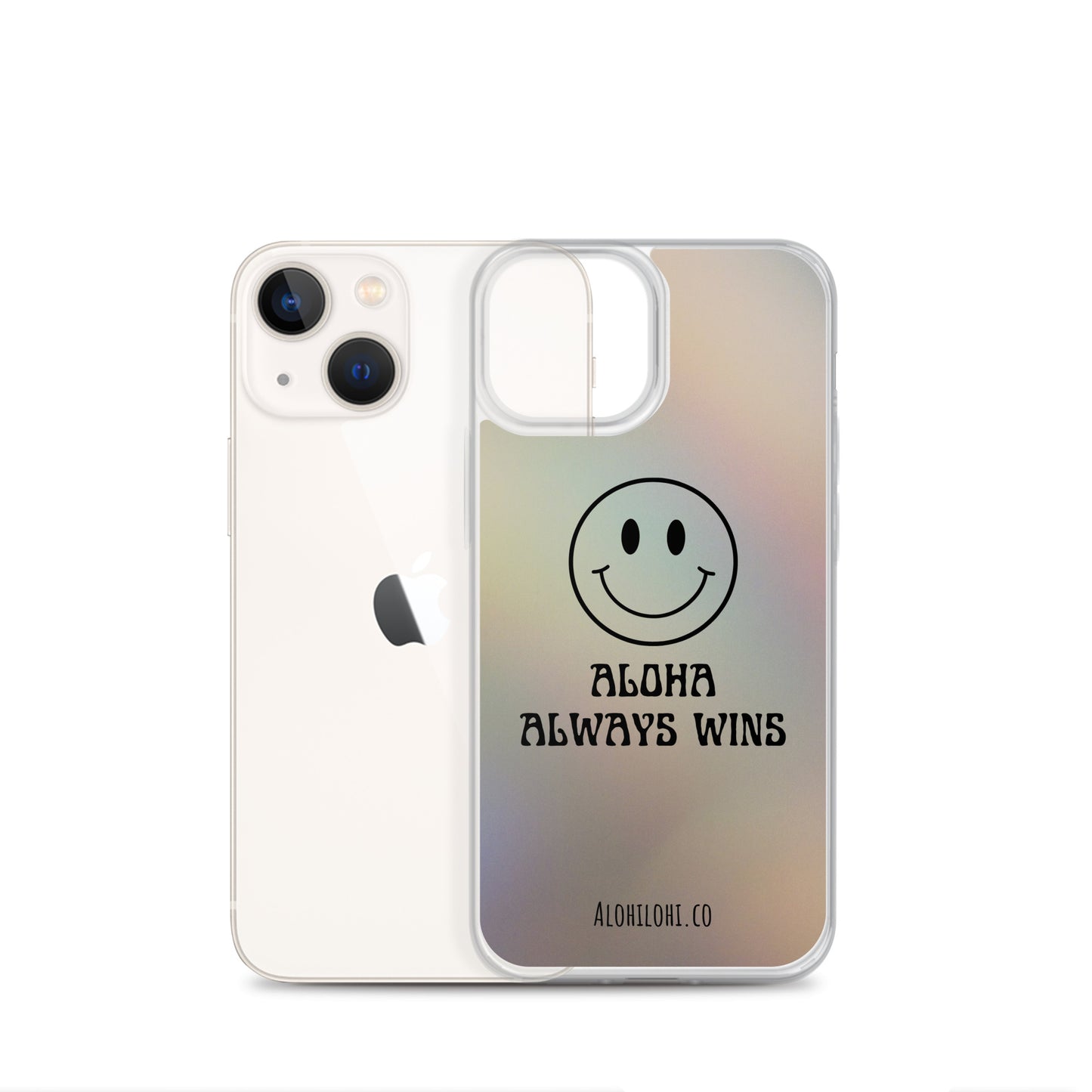 Aloha Always Wins (12) - Clear iPhone Case