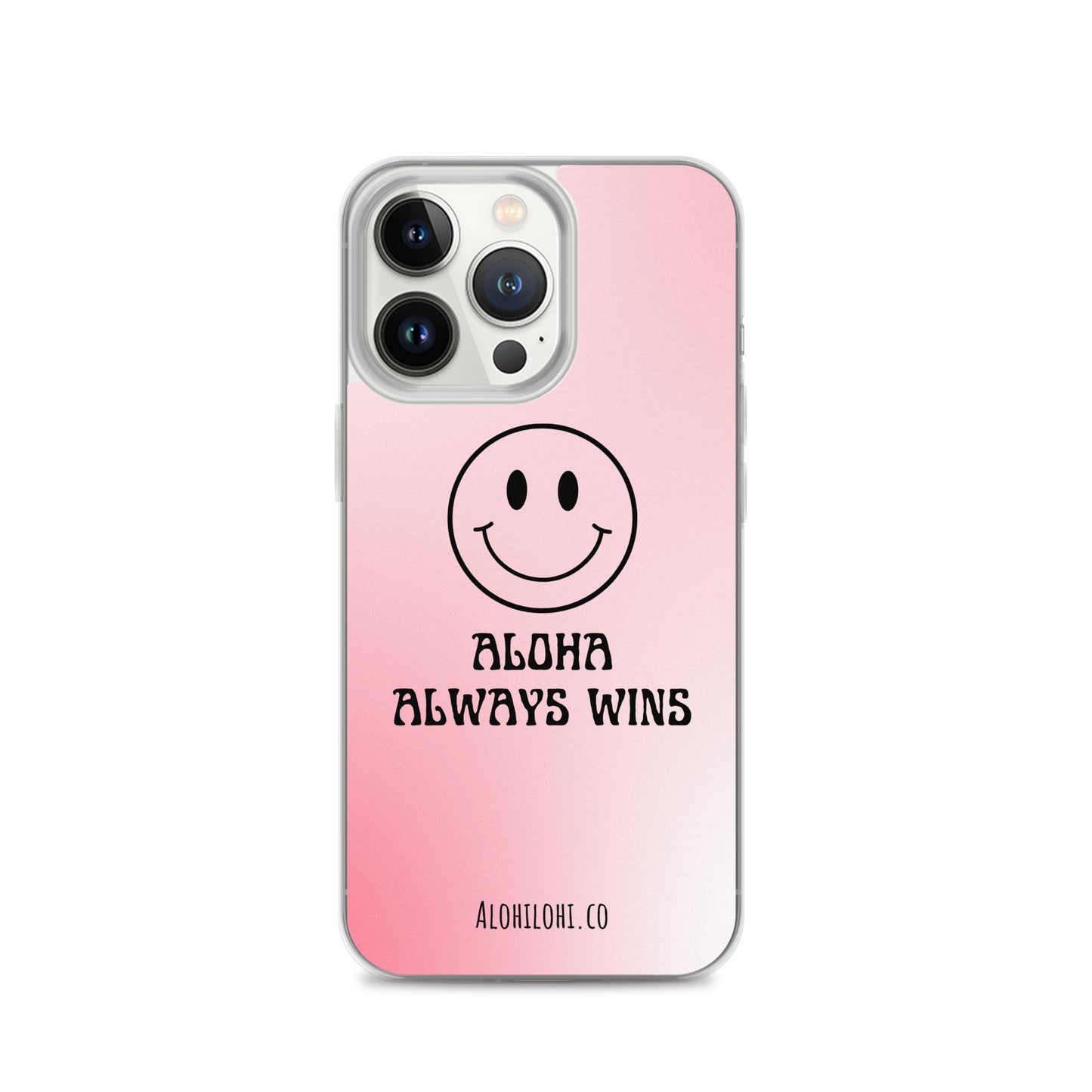 Aloha Always Wins (3) - Clear iPhone Case