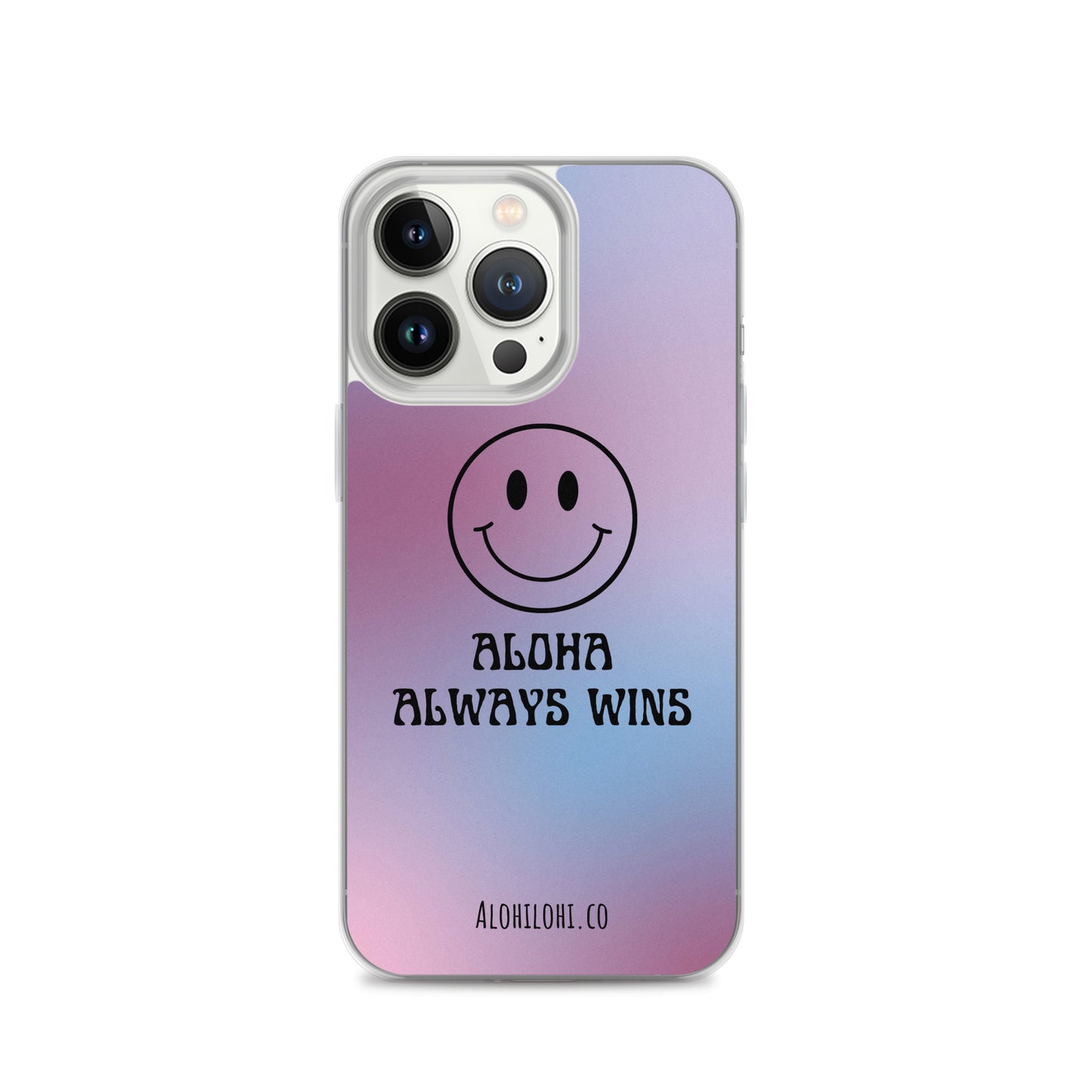 Aloha Always Wins (9) - Clear iPhone Case