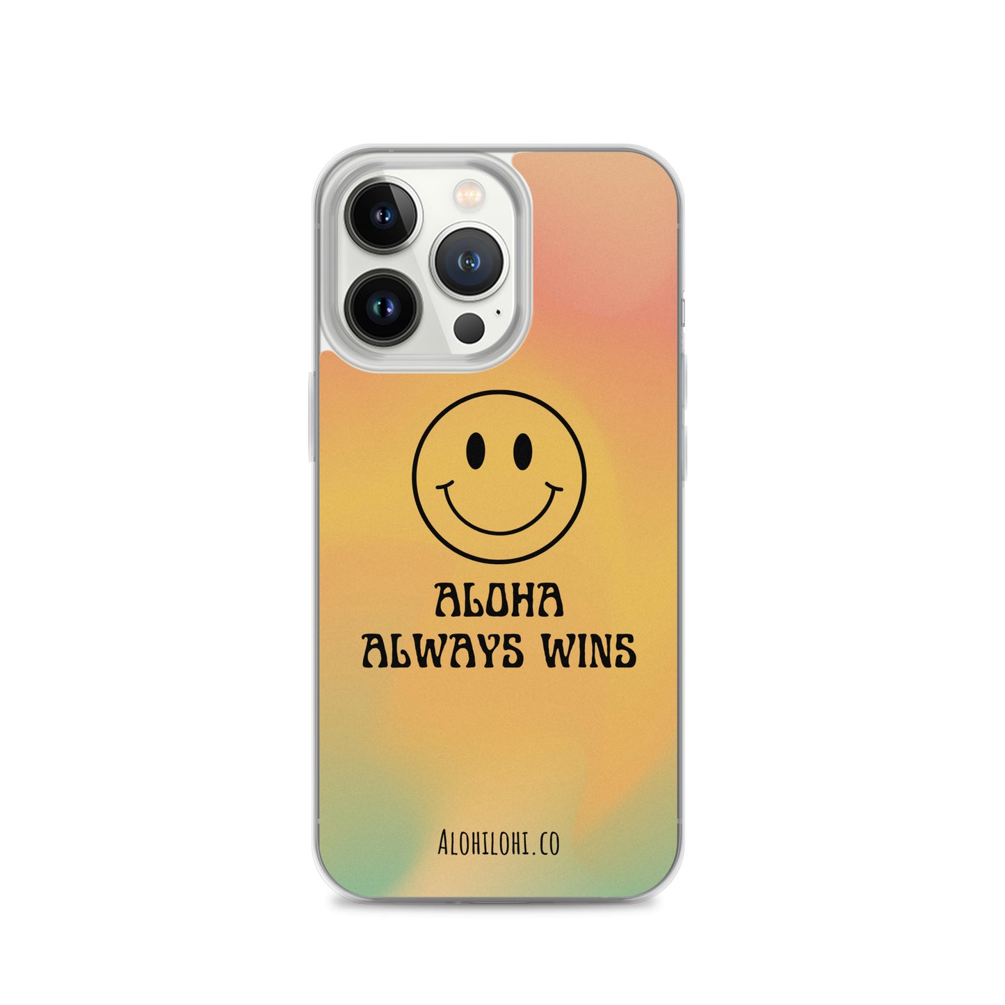 Aloha Always Wins (10) - Clear iPhone Case