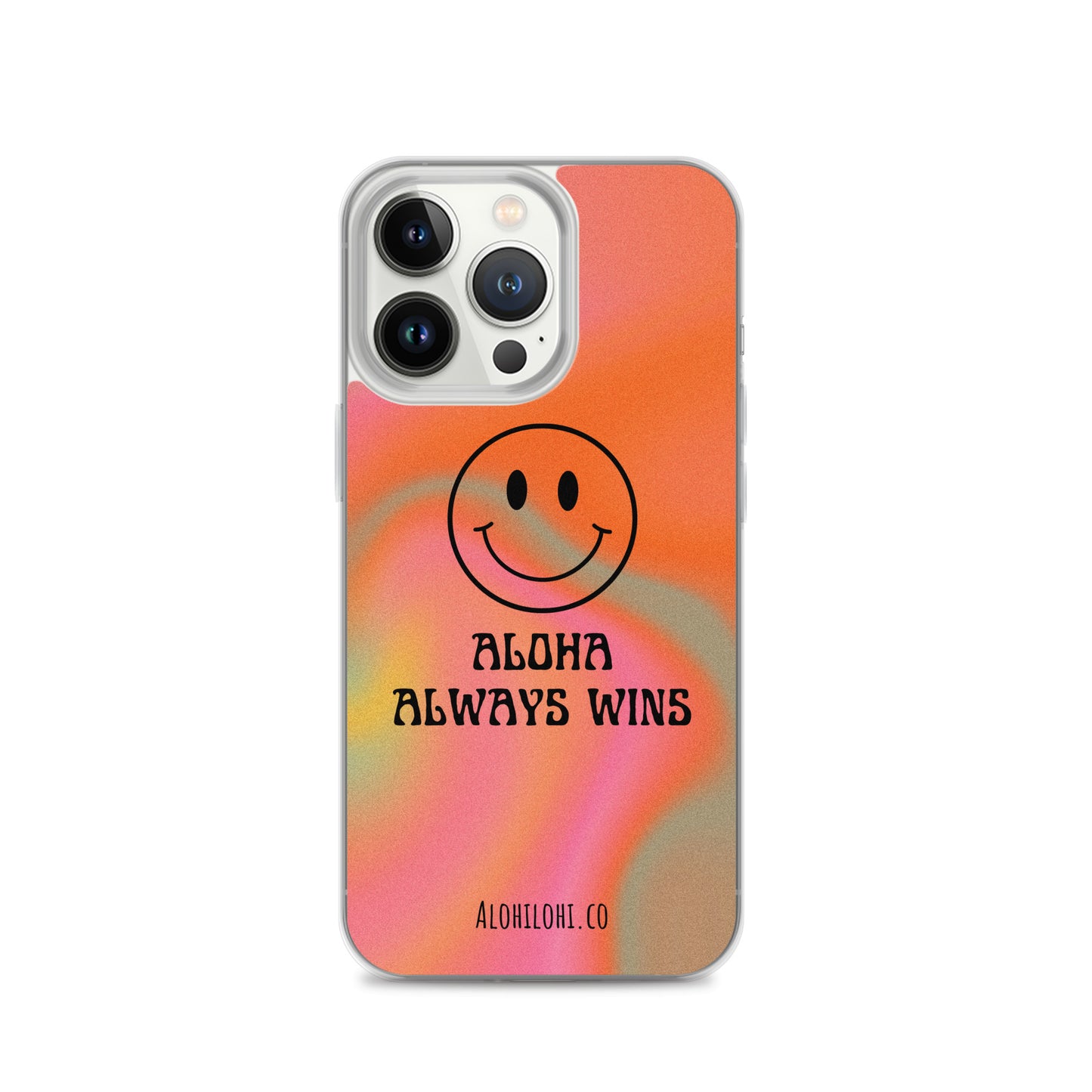 Aloha Always Wins (13) - Clear iPhone Case