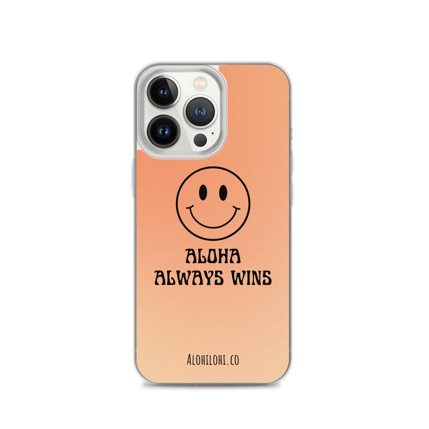 Aloha Always Wins (14) - Clear iPhone Case