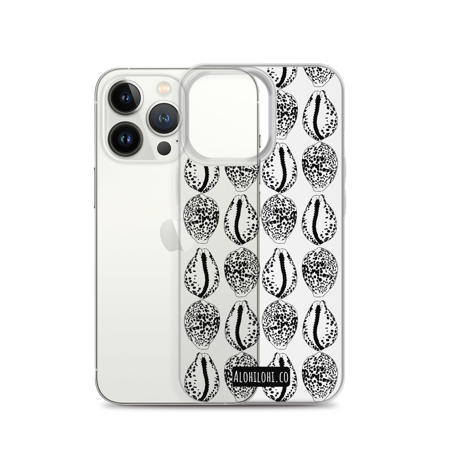 Leho (cowry shell) - Clear iPhone Case