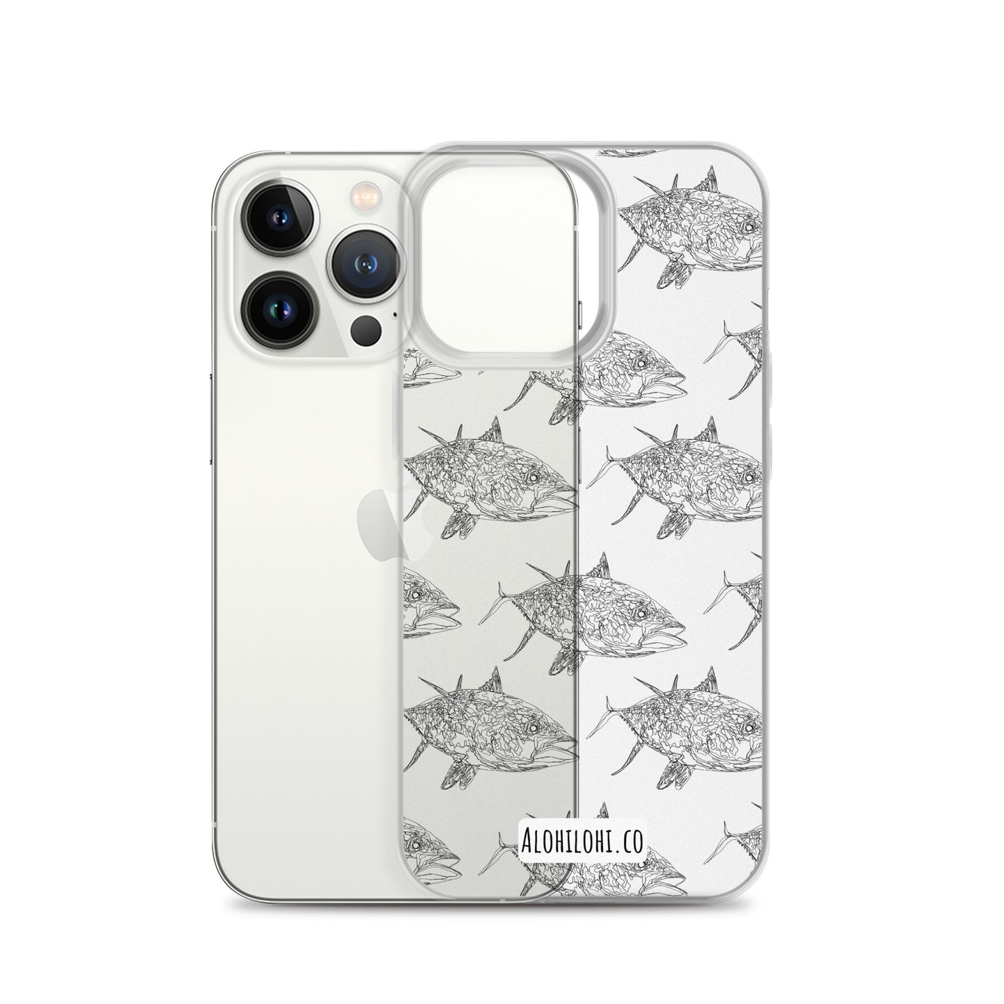 Ahi - Clear iPhone Case