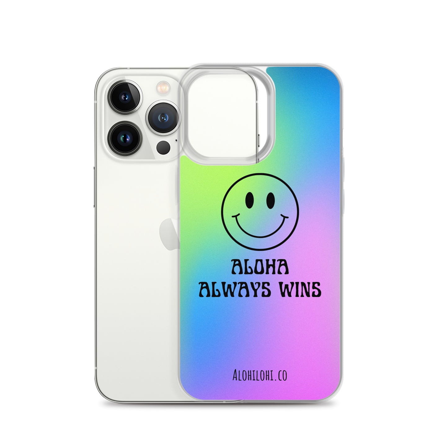 Aloha Always Wins (11) - Clear iPhone Case