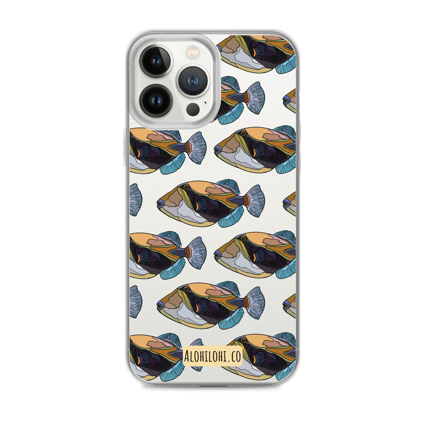 Humuhumunukunukuāpuaʻa - Clear iPhone Case