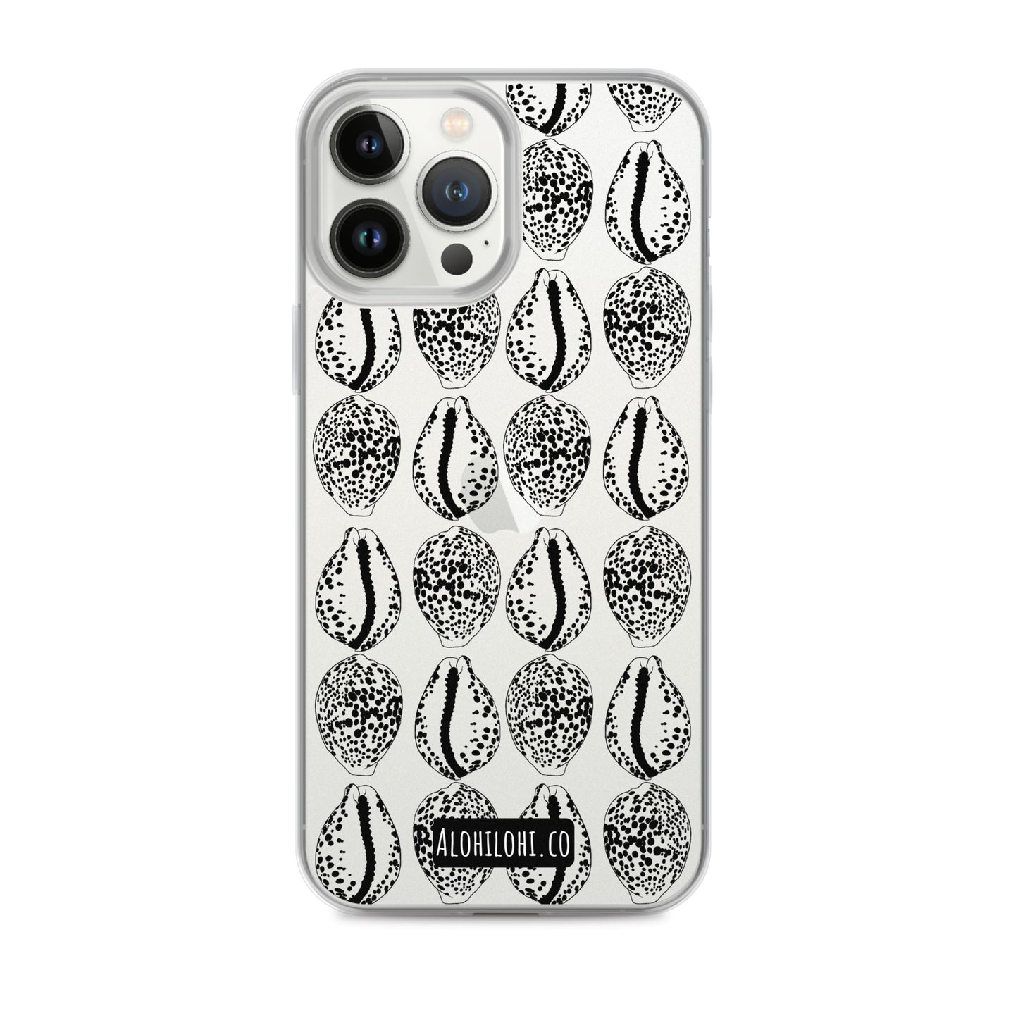 Leho (cowry shell) - Clear iPhone Case