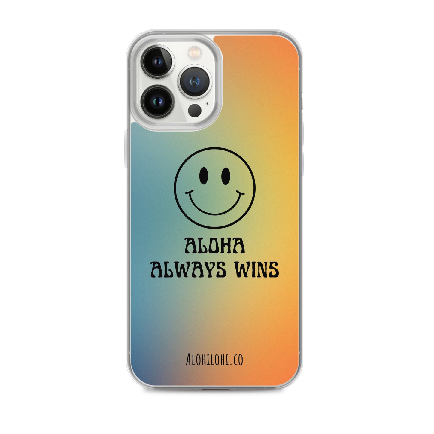 Aloha Always Wins (6) - Clear iPhone Case