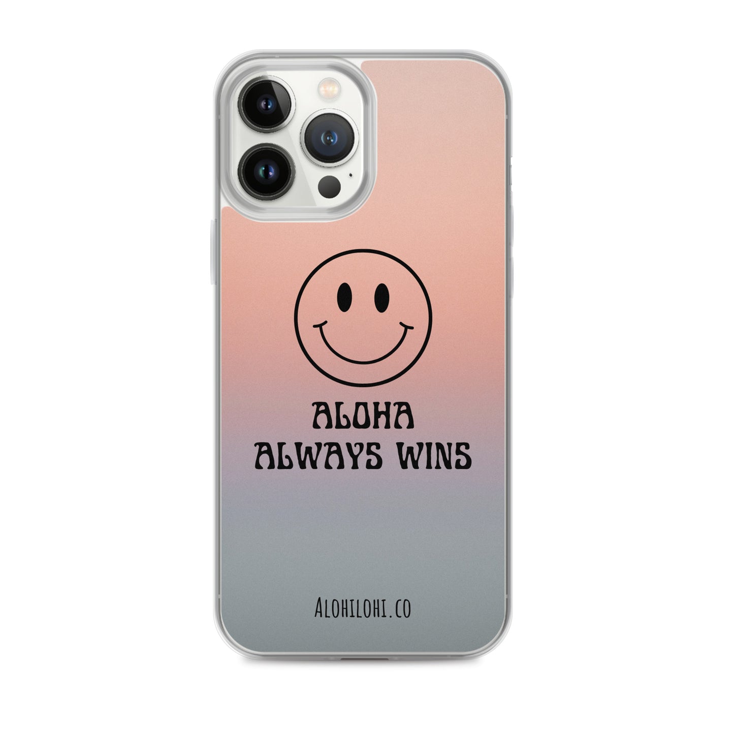 Aloha Always Wins (7) - Clear iPhone Case