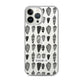 Pūpū (pattern) - Clear iPhone Case