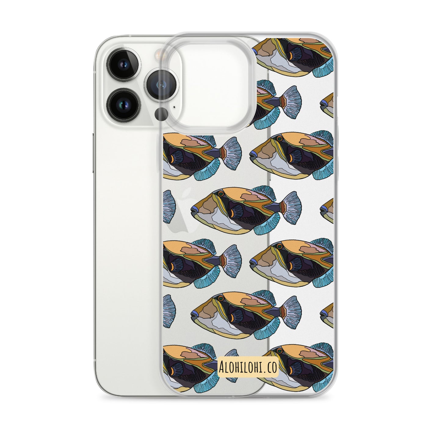 Humuhumunukunukuāpuaʻa - Clear iPhone Case