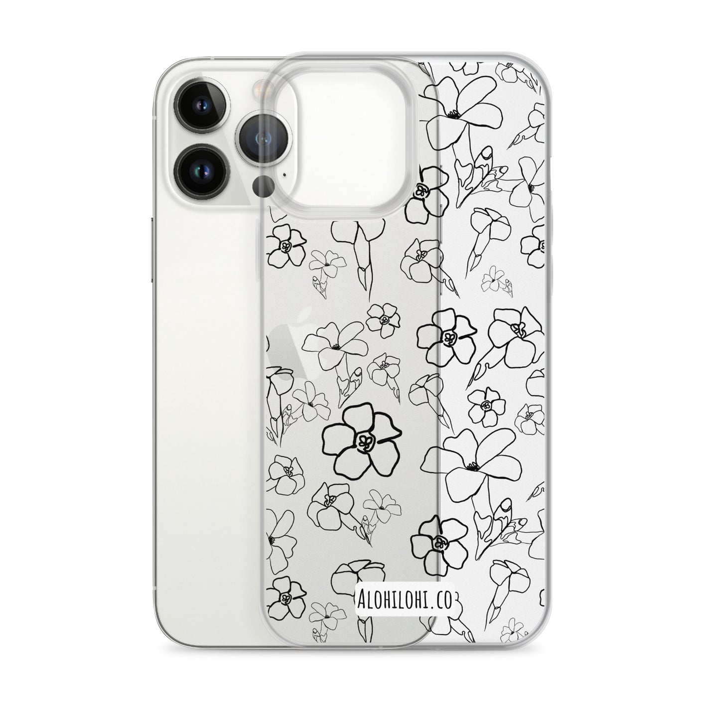 Pua Kenikeni - Clear iPhone Case