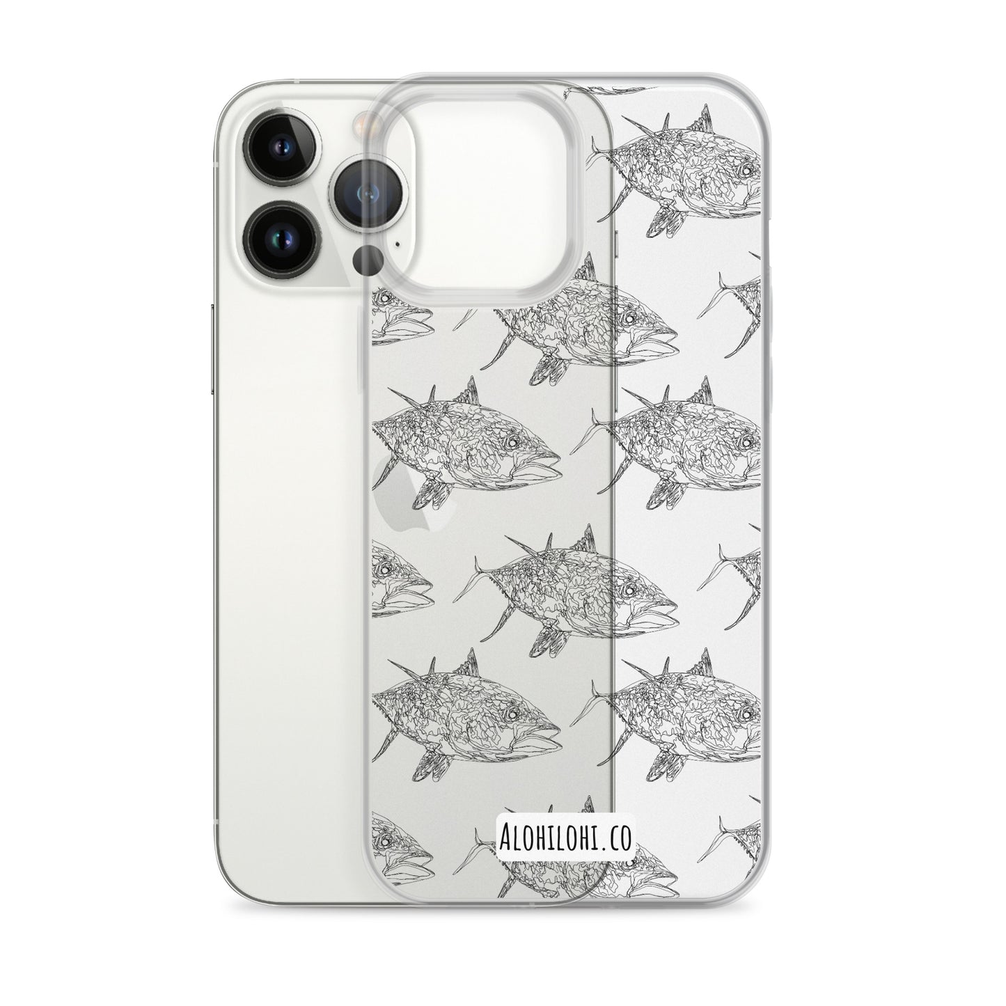 Ahi - Clear iPhone Case