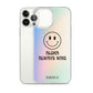 Aloha Always Wins (5) - Clear iPhone Case