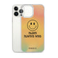 Aloha Always Wins (10) - Clear iPhone Case