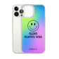 Aloha Always Wins (11) - Clear iPhone Case